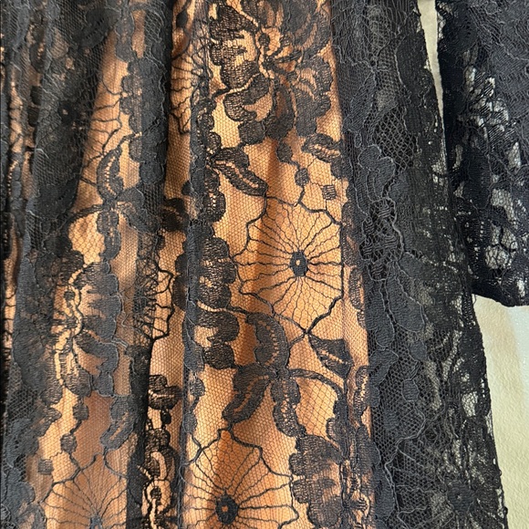 60s Eyelet Cocktail Dress - Picture 5 of 9